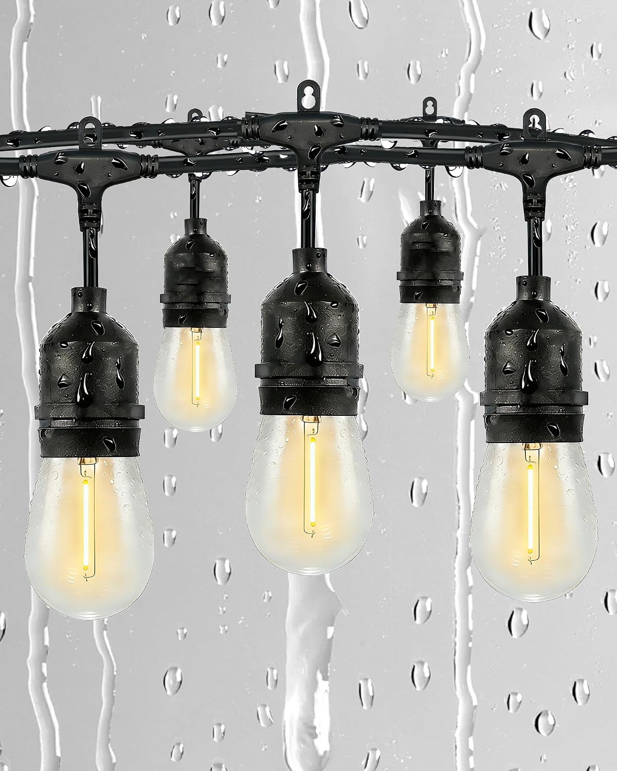 Outdoor Edison Bulb String Lights