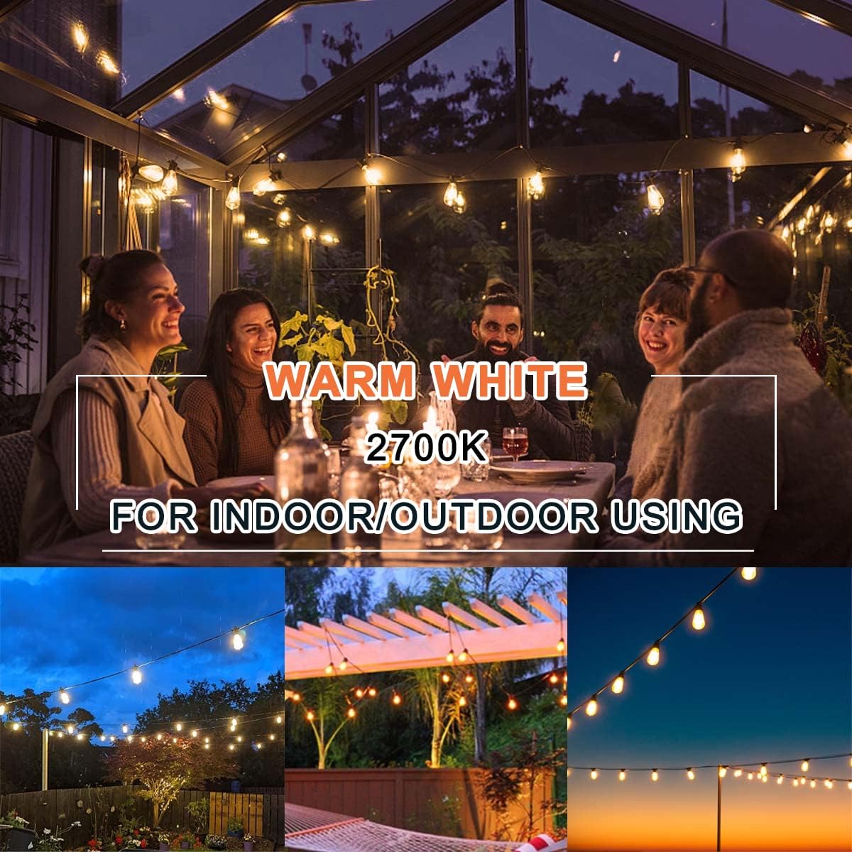 Outdoor LED String Lights - Image 5