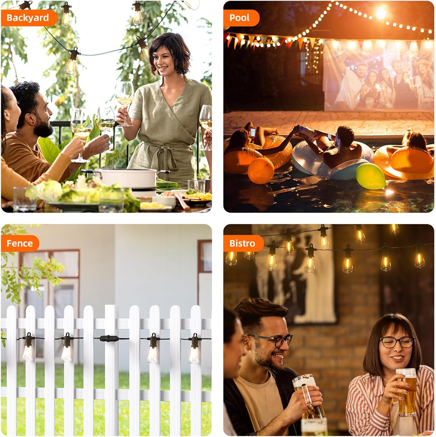 Outdoor LED String Lights - Image 9