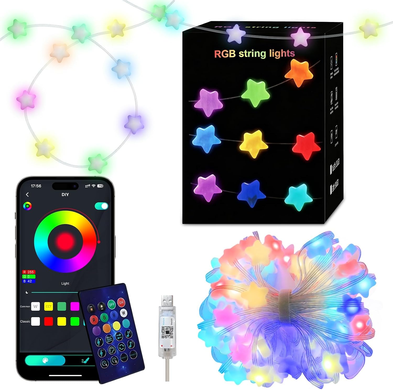 Colour Changing Globe String Lights - Image 10